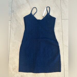 Susana Monaco Deep Blue Mini Dress